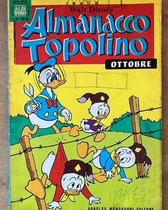 Almanacco Topolino n. 214 con bollino