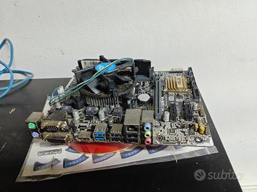 blocco scheda madre + i5 6500 + 8gb ram