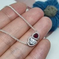 Pandora Collana Doppi Cuori 393632C01