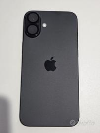 Iphone 16 plus nero con custodia apple