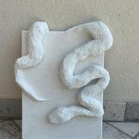 Quadro serpente in rilievo