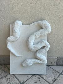 Quadro serpente in rilievo