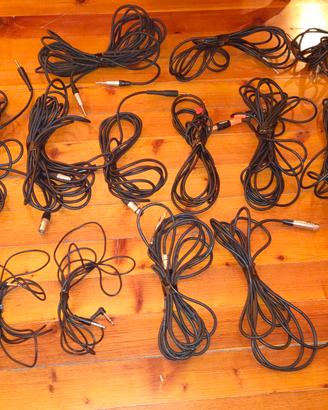 27 cavi audio stereo e mono 