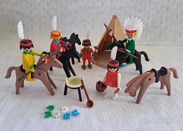 playmobil 1102 indiani deluxe set