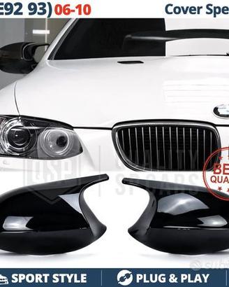 CALOTTE SPECCHIETTI per Bmw Serie 3 E92 E93 Nero L