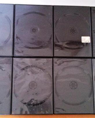 12 custodie vuote per dvd