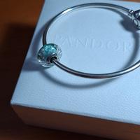 Charm Pandora Vetro blu