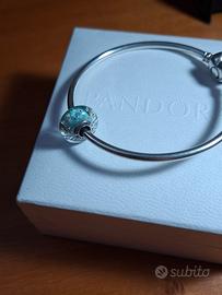 Charm Pandora Vetro blu