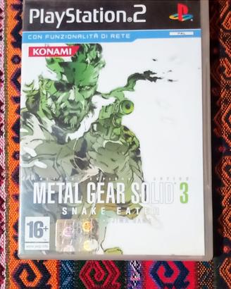 Metal Gear Solid Snake eater PlayStation 2 🇮🇹