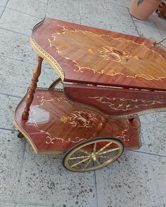 Carrello portavivande vintage