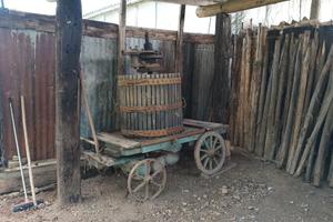 Carro con torchio