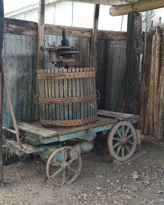 Carro con torchio