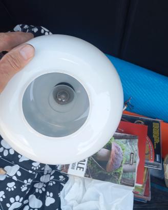 lampadario vintage anni 70 vetro di Murano