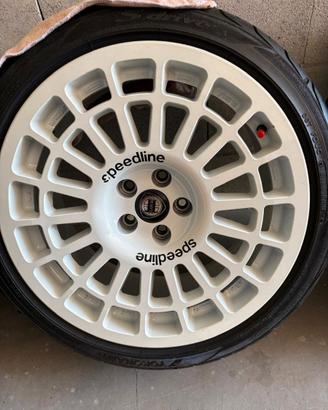 4 cerchi Speedline per Lancia Delta in Magnesio 17