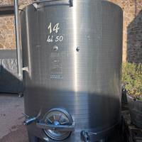 Serbatoio 50HL in acciaio per vino