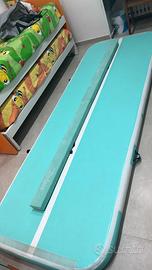 Airtrack per ginna + trave richiudibile 180€