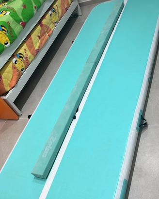 Airtrack per ginna + trave richiudibile 180€