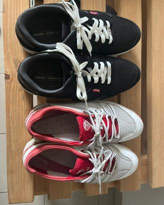 scarpe levis e timberand