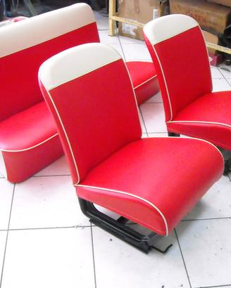 Fiat 600 d'epoca tappezzerie sedili (no fodere)