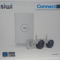 KIT VIDEOSORVEGLIANZA ISIWI CONNECT AIR2  + 4 TEL.