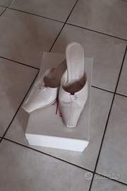 Scarpe sabot da sposa