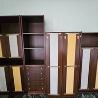 Cameretta modulare marrone/gialla anni ’90 €400