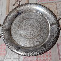 Vassoio placcato in argento 