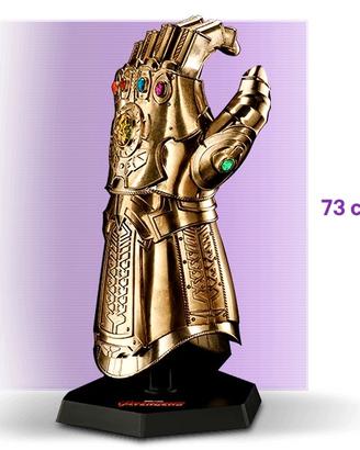 guanto thanos , collezione de agostini 
