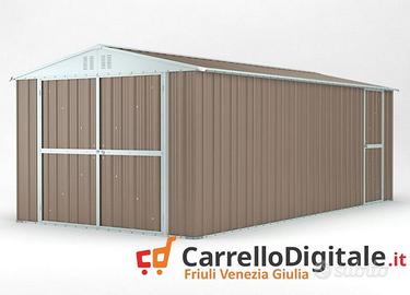 Box garage auto in Acciaio 327x611 19mq tortora