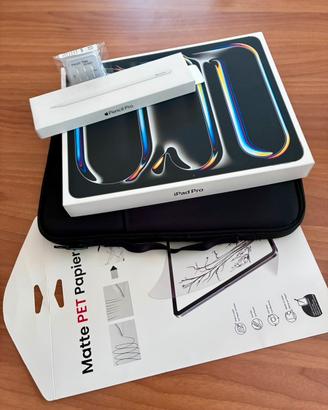 IPad pro 13 m4 + Apple Pencil Pro + Accessori