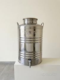 Fusto/Contenitore Olio Inox 50L "Superfustinox"