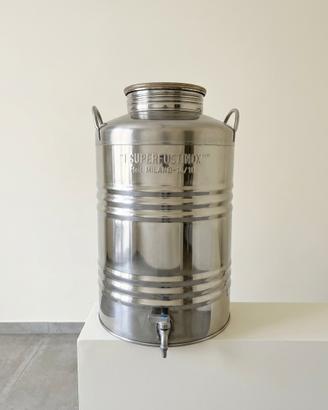 Fusto/Contenitore Olio Inox 50L "Superfustinox"