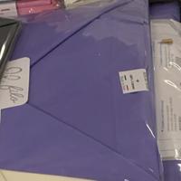 Completo letto  matrimoniale viola