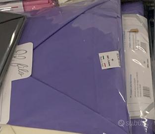 Completo letto  matrimoniale viola