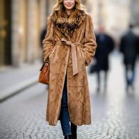 Visone Artigianale Moderno con Collo in Murmasky