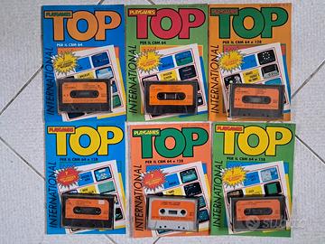 N° 6 riviste " TOP PLAY GAMES" con cassette
