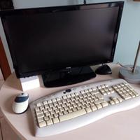 PC ASUS, MONITOR HAIER ,  TASTIERA E MOUSE LOGITEC