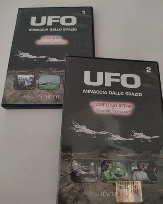 Lotto DVD Ufo minaccia dallo spazio 1 & 2