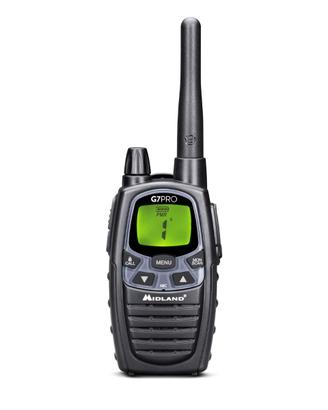 Midland G7 PRO Walkie Talkie Nero PMR+LPD (Export)