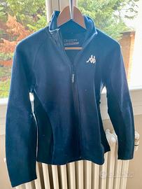 Felpa pile donna Kappa blu