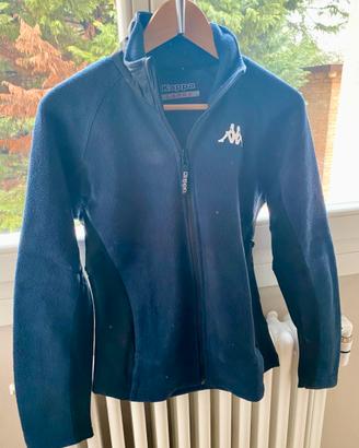 Felpa pile donna Kappa blu