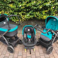 Trio peg Perego book 51,secondo telaio,base isofix