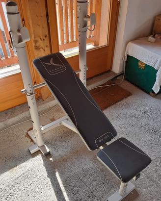 N. 2 panche + kit pesi