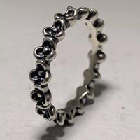 Anello Pandora Fedina Fiori in Argento Originale