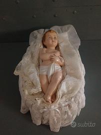 Bambino Gesù Landi in resina 