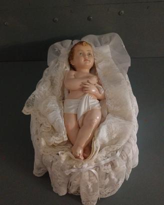 Bambino Gesù Landi in resina 