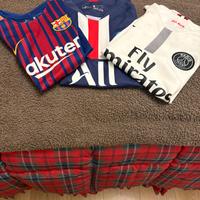 maglie calcio Psg e Barcellona