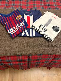 maglie calcio Psg e Barcellona