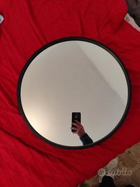 Specchio da parete di bambù 