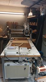 pantografo cnc 3 assi per legno o plastica 
